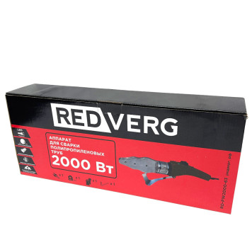 Аппарат для сварки полипропиленовых труб REDVERG RD-PW2000-63-8