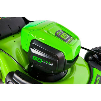 Газонокосилка аккумуляторная Greenworks 60V,46 см, б/щ (без АКБ и ЗУ)-7