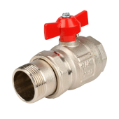 Кран шаровой Itap с накидной гайкой полнопроходной (бабочка) ART 098 IDEAL 1 1/4  26753