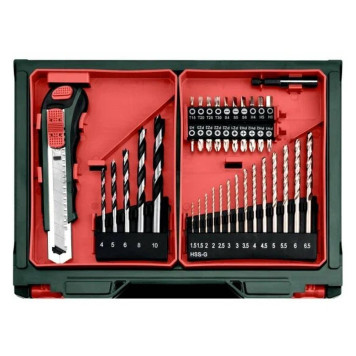 Шуруповерт аккумуляторный Metabo PowerMaxx BS Basic Set-4