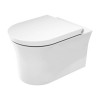 Duravit White Tulip Унитаз подвесной 37х54 см, безободковый, HygieneGlaze, цвет: белый