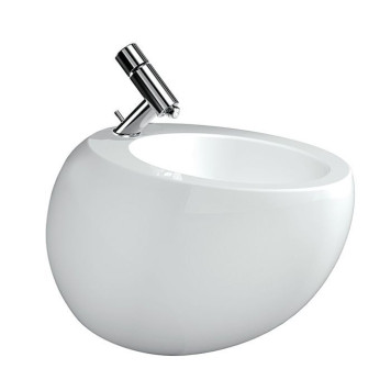 Laufen Alessi One Биде подвесное 58.5x39x35.5см, с 1 отв. под смеситель, с покр. LLC, цвет: белый-1