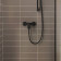 Hansgrohe Rebris E Смеситель для душа, настенный, цвет: черный матовый. 72650670