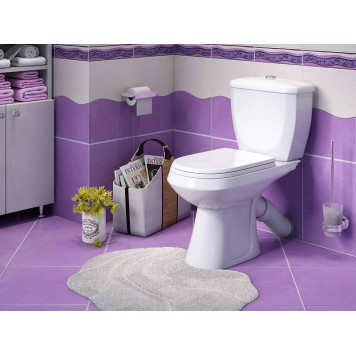 43301110202 Унитаз-компактЭлиссаСтандарт, нижний/боковой подвод воды, косой выпуск(старый арт. 43301130202) 43301110202-3