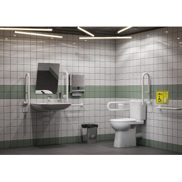 ZRU9307684 ACCESS чаша унитаза напольная, 48 см. (ПРОДАЖА ТОЛЬКО С БАЧКОМ) ZRU9307684-5