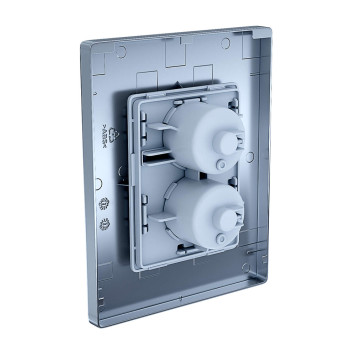 PNN-0000001 (025AQ) Панель смыва Белая глянец для INSP-0000002 Pneumo N PNN-0000001-2