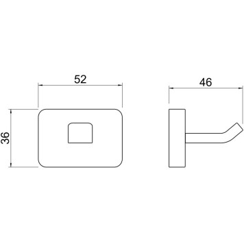 AQ4301CR ЛИБРА крючок AQ4301CR-1