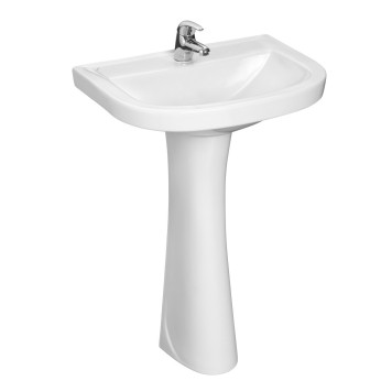 131155S0010B0 Умывальник Pro белый (требуются кронштейны 1.8937.1.S99.980.5) 565х425 1.3115.5.S00.10B.0-1