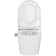 5176B003-6233 Безобод. подвесной унитаз VitrA Nest (c фу-цей биде, встр. смес., бачок VitrA Fresh для моющего ср-ва), дюропласт, МЛ 5176B003-6233