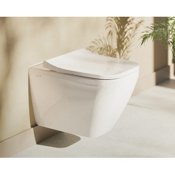 7082B003-0075 Подвесной унитаз Integra Square 54 см, безободковый (НУЖНА КРЫШКА 191-003-009, 810-003-009) 7082B003-0075-2