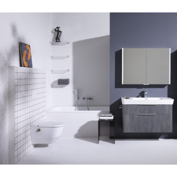 8.2060.1.400.000.1 CLEANET NAVIA Подвесной унитаз-биде, безободковый rimless 8.2060.1.400.000.1-1