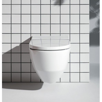 8.2060.1.400.000.1 CLEANET NAVIA Подвесной унитаз-биде, безободковый rimless 8.2060.1.400.000.1-6
