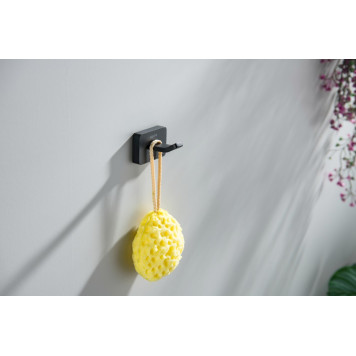 AQ4301MB ЛИБРА крючок, матовый черный AQ4301MB-2