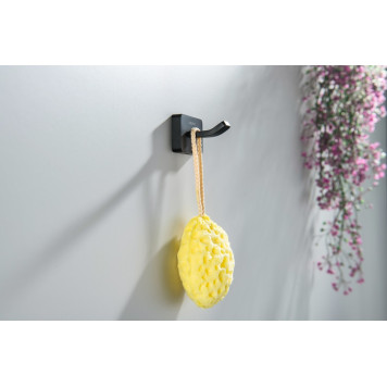 AQ4301MB ЛИБРА крючок, матовый черный AQ4301MB-3