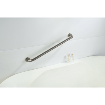 AQ4996BGM поручень 650 мм, оружейная сталь (шлиф. черный хром) AQ4996BGM-2