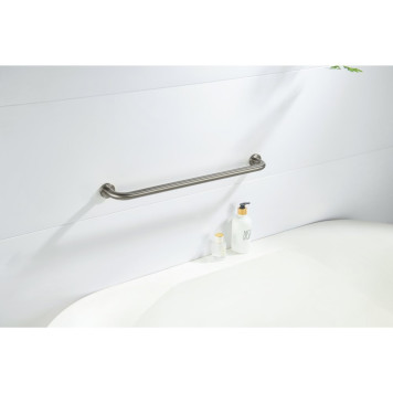 AQ4996BGM поручень 650 мм, оружейная сталь (шлиф. черный хром) AQ4996BGM-3