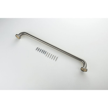 AQ4996BGM поручень 650 мм, оружейная сталь (шлиф. черный хром) AQ4996BGM-5