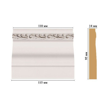 Основание DECOMASTER D204-60 (115*95*14мм)-1