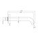 Newform X-STEEL 316 Излив для ванны, настенный, L=22.6см., G3/4 , цвет: INOX. 29482X.50.050