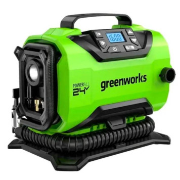 Компрессор аккумуляторный Greenworks ACG301 24В (без АКБ и ЗУ)
