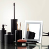 Bertocci Officina 01 Контейнер с крышкой, h110см, d90см, настольный, цвет: черный матовый. 127 7532 0800