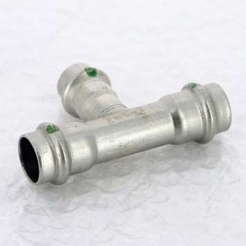 Тройник пресс нержавеющая сталь Sanpress Inox VIEGA 18х15х18-1