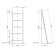 Decor Walther Stone HTLA Полотенцедержатель 180x60см, напольный, цвет: белый. 0932050