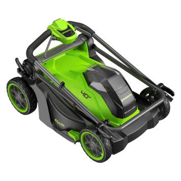Газонокосилка аккумуляторная Greenworks GD40LM411, 40V ( без АКБ и ЗУ)-6