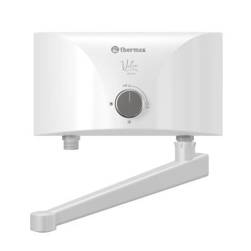 Водонагреватель электрический проточный Thermex Vetro 5500 tap