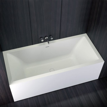 Knief Shape Ванна 170x70x60cм., встраиваемая, click-clack, цвет: белый матовый-5