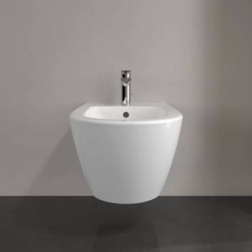 VilleroyBoch Subway 2.0 Биде подвесное 37.5х56.5х28см., 1 отв., цвет: альпийский белый. 54000001-5