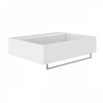 Alice Hide Раковина 60x45х13.5см., подвесная, 1 отв., цвет: белый глянцевый. 31230101S-2