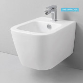 Artceram A16 Биде подвесное 36х52см., 1 отв., saniglaze, с креплениями, цвет: белый. ASB004 01 00 Artceram A16 Биде подвесное 36х52см., 1 отв., saniglaze, с креплениями, цвет: белый. ASB004 01 00