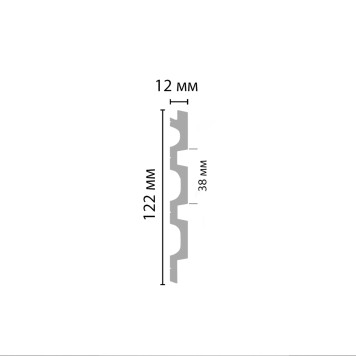 Декоративная панель DECOMASTER D316-82 ДМ (122*12*2900мм)-1