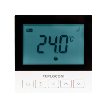 Встраиваемый термостат для теплого пола TEPLOCOM TSF-PROG-220/16A 921