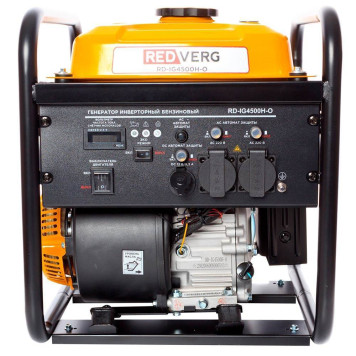 Генератор бензиновый инверторный открытого типа REDVERG RD-IG4500H-O-4