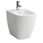 Laufen Lua Биде напольное 52x36xh42см, с 1отв., цвет: белый глянцевый. 8.3208.1.000.302.1