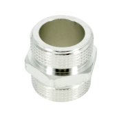 Ниппель, ELSEN, TIN латунь, НН, 1 1/4, 1 1/4, равнопроходной, CN