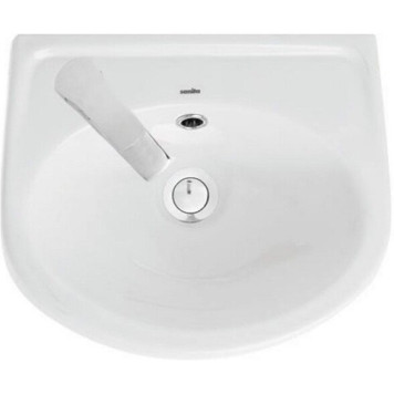 ЛАДА Мини - умывальник 37 ВКСЛ Белый S1, крепежи в комп не входят (WB.MN/Lada/37-L/WHT.G/S1) WB.MN/Lada/37-L/WHT.G/S1