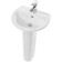 АТТИКА 48 Умывальник пьедестальный ВКС Белый S1 (WB.PD/Attica/48-C/WHT.G/S1) WB.PD/Attica/48-C/WHT.G/S1