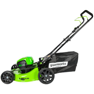 Газонокосилка аккумуляторная Greenworks 60V,46 см, б/щ (АКБ 4 Ач. и ЗУ)-3