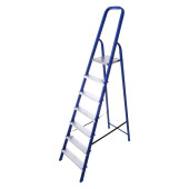 Стремянка стальная с алюминиевыми ступенями STAIRS 7 ступеней CS07