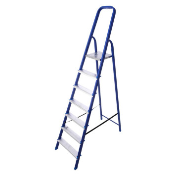 Стремянка стальная с алюминиевыми ступенями STAIRS 7 ступеней CS07