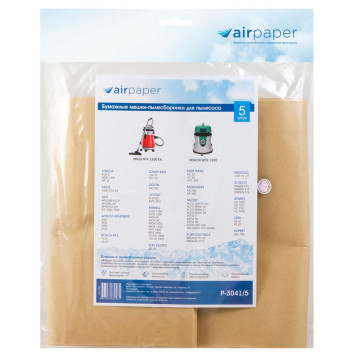 Мешок-пылесборник бумажный AIR Paper P-3041/5 (5шт)-2