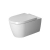 Duravit Me by Starck Унитаз 35.5х37х57см., подвесной, безободковый, с сиденьем, цвет: белый