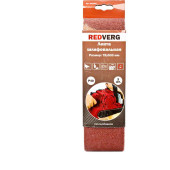 Лента шлифовальная REDVERG 75х533мм Р40 (3шт)(920091)