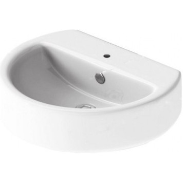 BEST 55 Умывальник пьедестальный ВКС Белый S1 (WB.PD/Best/55-C/WHT.G/S1) WB.PD/Best/55-C/WHT.G/S1