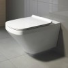 Duravit DuraStyle Комплект: подвесной унитаз Rimless 255109 37х54см.+ сиденье с автоматическим закрыванием 006739