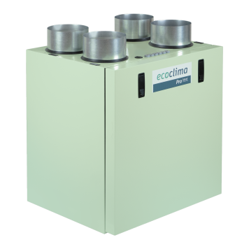Вертикальная приточно-вытяжная установка с роторным рекуператором Ecoclima Pro Vent ECT PV-R 400-E1.0-L-4 Pro
