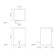 Decor Walther TE 70 SC Ведро 20x20x32см, с педалью и крышкой, softclose, напольное, цвет: сталь полированная